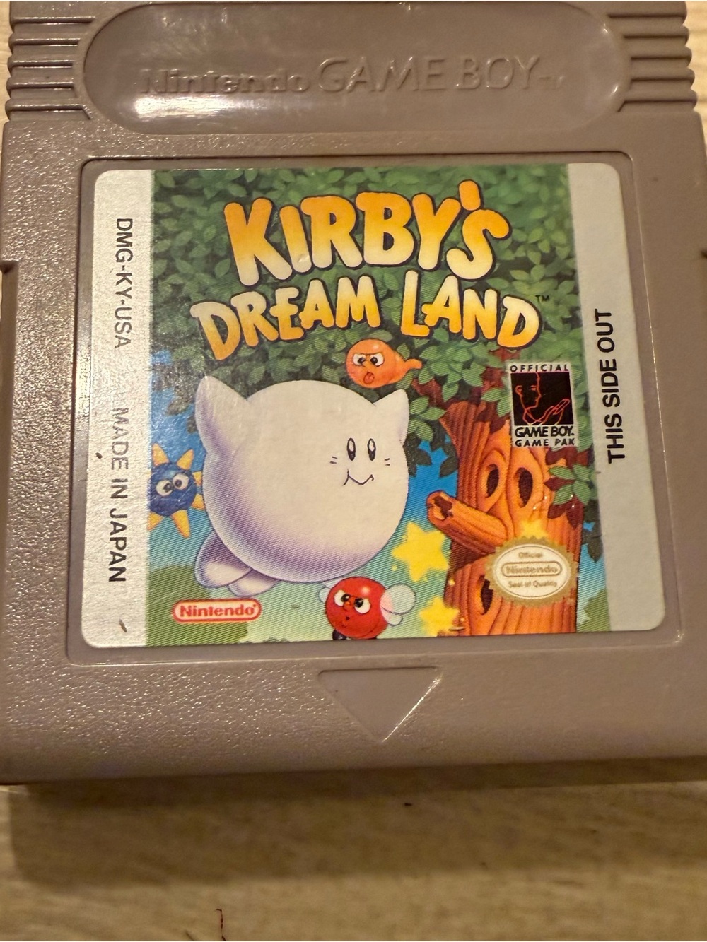 Kirby's Dream Land (Nintendo GameBoy, 1992) Cartridge Only